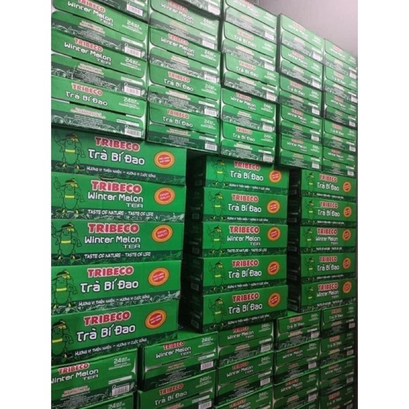 Thùng 24 lon trà bí đao tribeco 320ml
