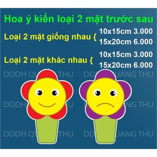 Hoa ý kiến 2 mặt