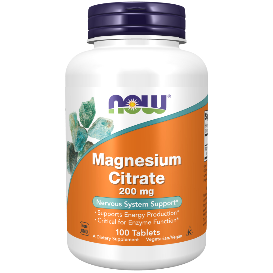 Now Magnesium Citrate - viên bổ sung Magie