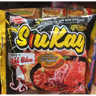 Mì Sieukay 128g chuẩn vị mì cay Hàn Quốc 7 cấp độ