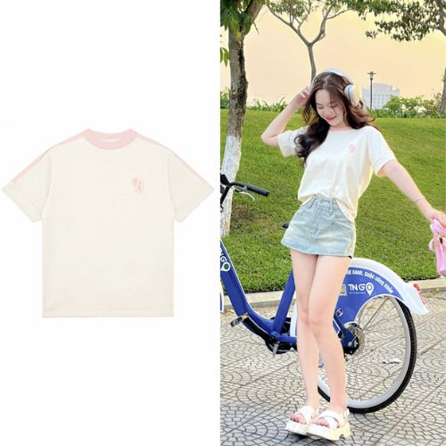 Áo thun Baby Tee Chữ B form fit tôn dáng lên from cực đẹp, áo thun lạnh phong cách thể thao mẫu hot nhất 2023 AP05 | BigBuy360 - bigbuy360.vn