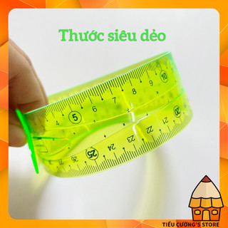 📏 Thước siêu dẻo 📏 30cm và 20cm, có thể giữ độ cong