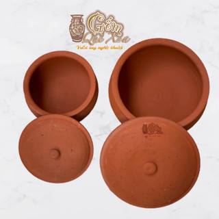Nồi đất,niêu đất,nấu mì cay kho cá không tráng men size 1,2,3 lít