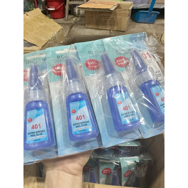 Keo 401 chính hãng cao cấp 100% - chuyên dán móng , đính đá