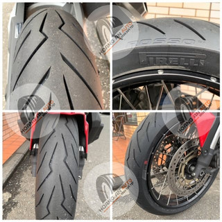 (Cặp Rosso Scooter 120/70-12 & 130/70-12) Vỏ lốp xe Pirelli Rosso Scooter cho GTS, MSX125, TNT125...