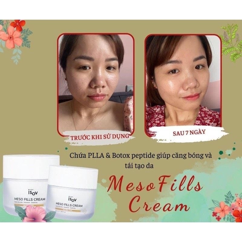 KEM MESO FILLS TÁI TẠO CĂNG BÓNG DA- Isov