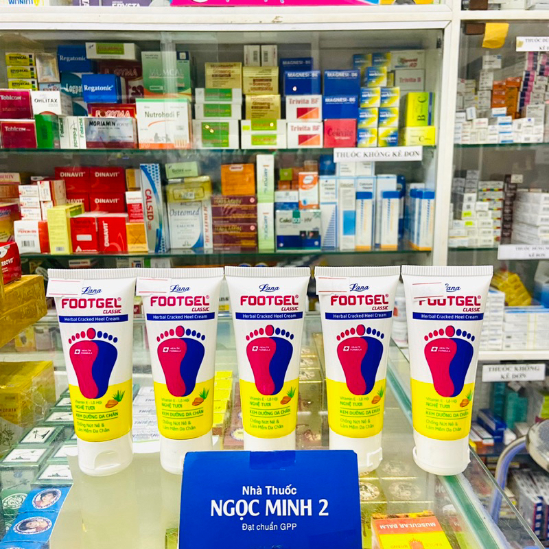 ✅  Foot Gel Classic mẫu mơis Kem dưỡng da chân. Chống nứt nẻ& và làm mềm da chân. 50g