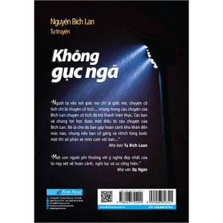 Sách - Không gục ngã (Tự truyện Nguyễn Bích Lan)