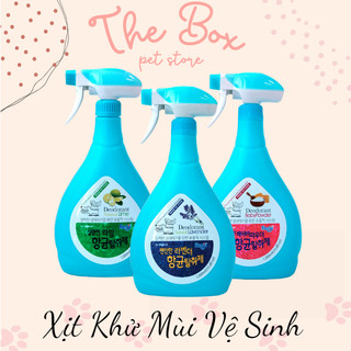 Xịt Khử Mùi Vệ Sinh Chuồng Trại Chó Mèo