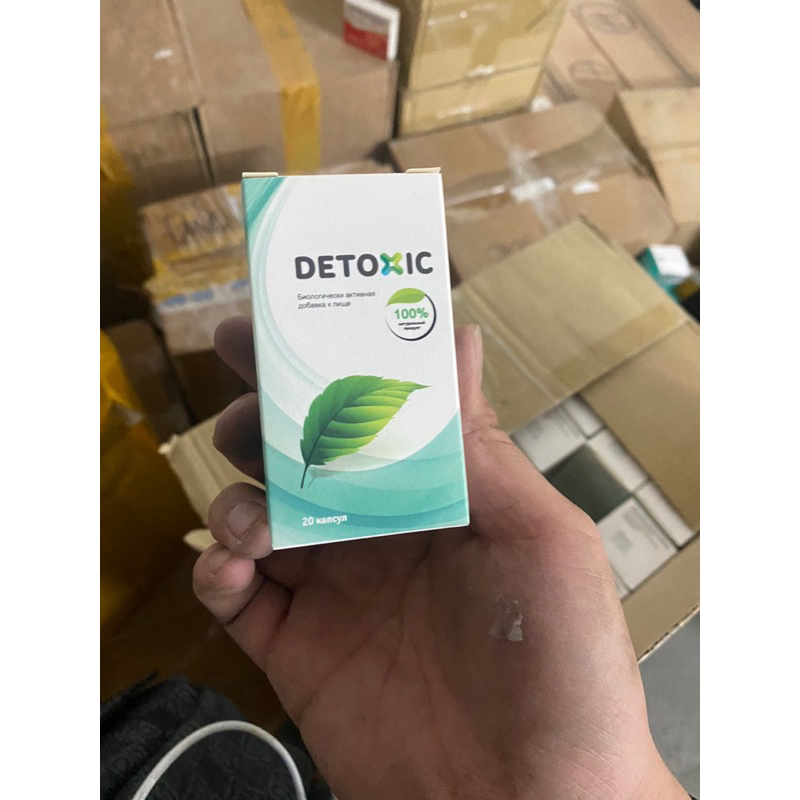 Viên Uống Diệt Ký Sinh Trùng DETOXIC Cơ Thể Hộp 20V Hàng Chính Hãng SX Tại Nga