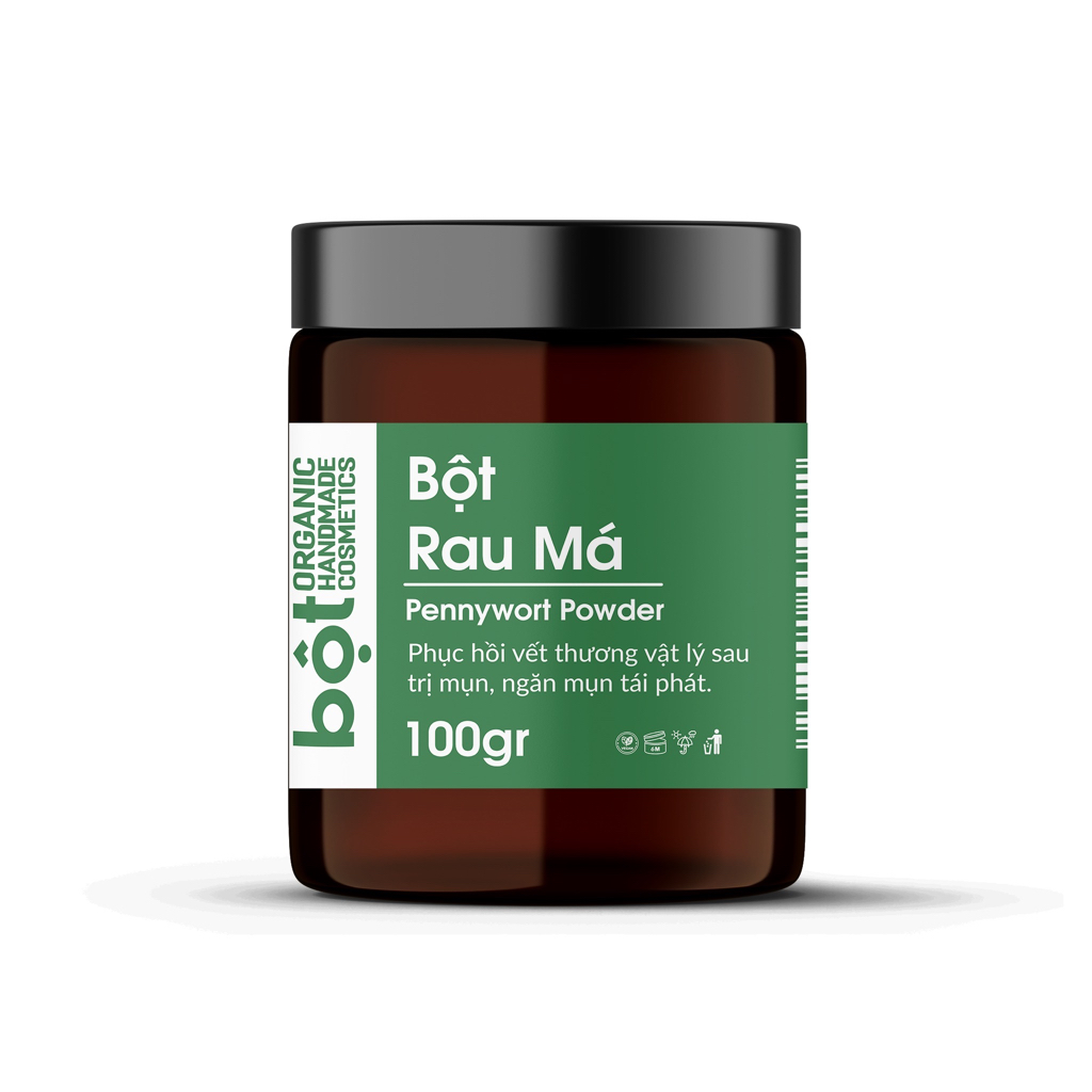 Bột Rau Má Hữu Cơ Nguyên Chất -100g