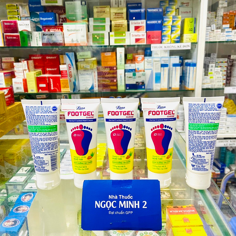 ✅  Foot Gel Classic mẫu mơis Kem dưỡng da chân. Chống nứt nẻ& và làm mềm da chân. 50g