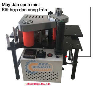 Máy dán cạnh gỗ mini cầm tay DW100