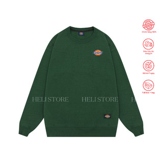 Áo sweater xanh rêu Chicano - Form unisex nam nữ. Vải nỉ chân cua cao cấp dày dặn, đứng form, fullbox