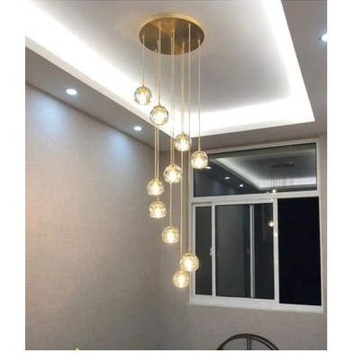 Đèn thả thông tầng HOA phale, Đèn thả phale tròn trang trí nội thất HIỆN ĐẠI - Thiết kế theo yêu cầu