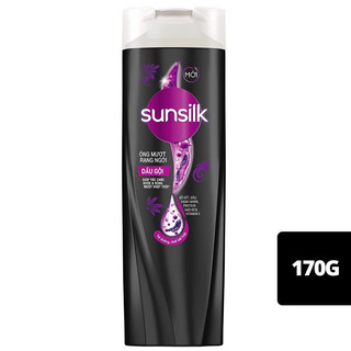 Dầu gội Sunsilk đen óng mượt rạng ngời chai 170g