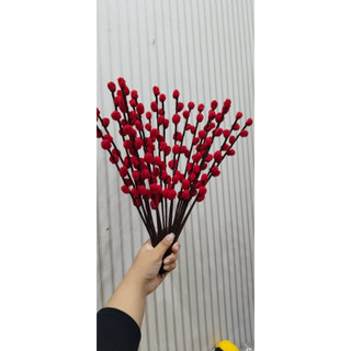 Cành nụ tầm xuân len DIY handmade