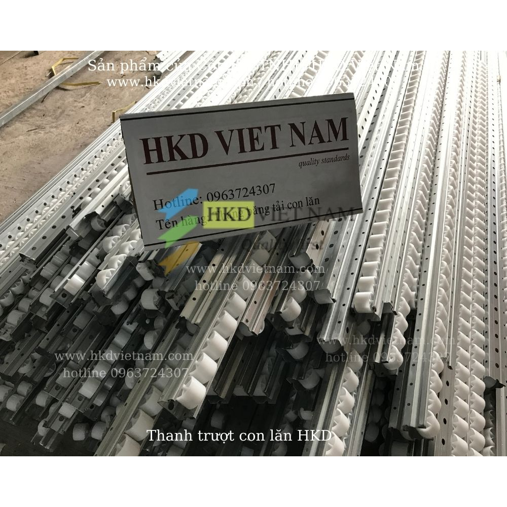 Thanh U40 trượt con lăn (Giá 1 thanh dài 1 mét )
