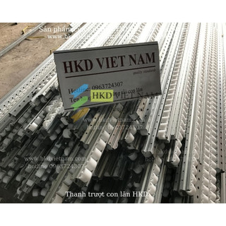 Thanh U40 trượt con lăn