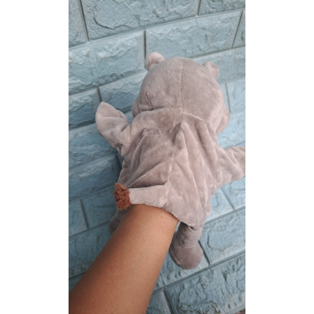 Rối cánh tay thú bông hà mã