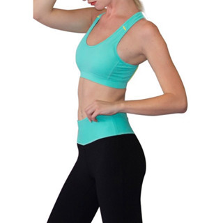 Set đồ tập nữ Áo lót thể thao và quần lửng vnxk