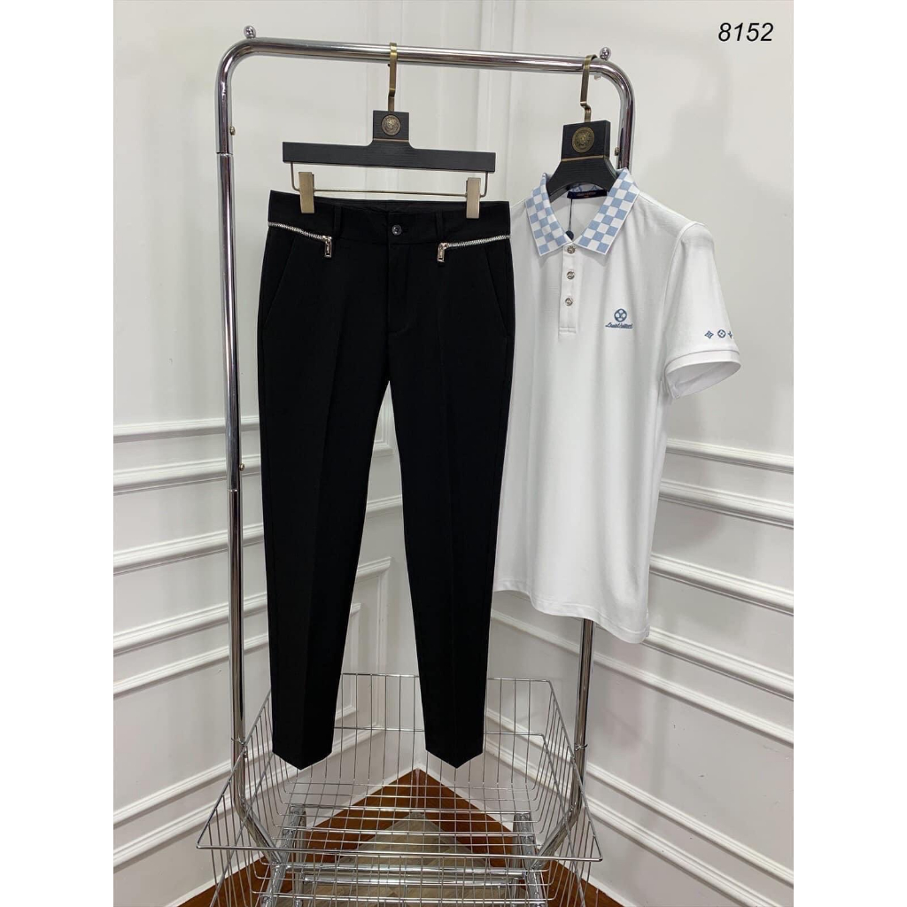 Quần Âu, Quần Tây Givenchy mix khóa Zip cạp LA 1-1 on web