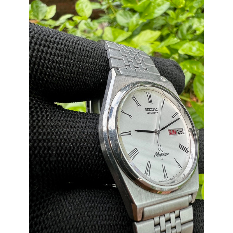 Đồng hồ Nam Seiko Silver Wave cực đẹp