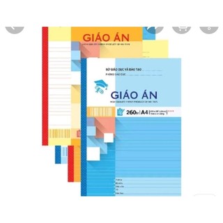 vở giáo án kế toán A4  kẻ ngang 260 trang