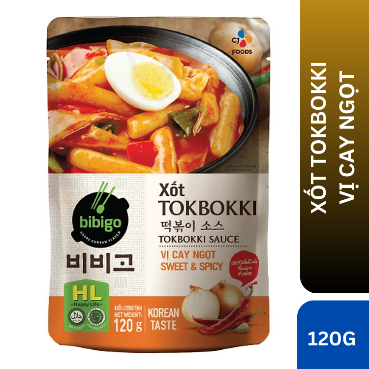 Xốt Tokbokki - Vị Cay Ngọt 120g