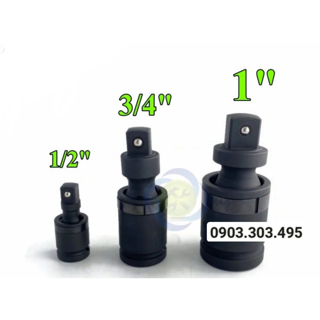 Đầu Nối Lắc Léo 1/2 - 3/4 -1 in