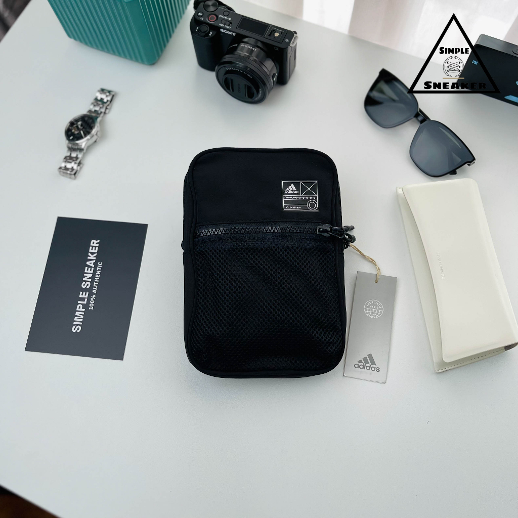 Túi Đeo Chéo Adidas Nam Nữ Chính Hãng 🔴SIMPLE SNEAKER🔴 Túi Adidas Thể Thao Đeo Chéo Training Bag Màu Đen DZ9239