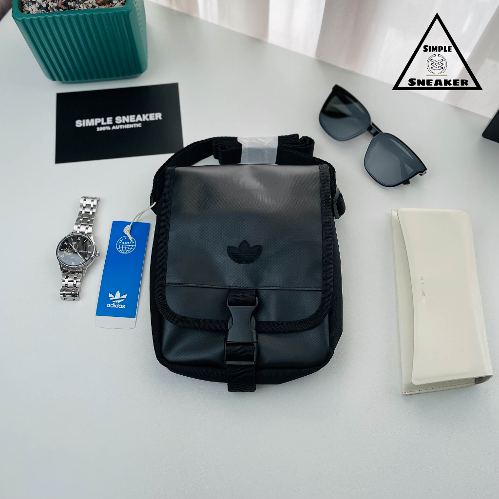 Túi Đeo Chéo Adidas Nam Nữ Chính Hãng 🔴SIMPLE SNEAKER🔴 Túi Adidas Thể Thao Đeo Chéo Training Bag Màu Đen DZ9239