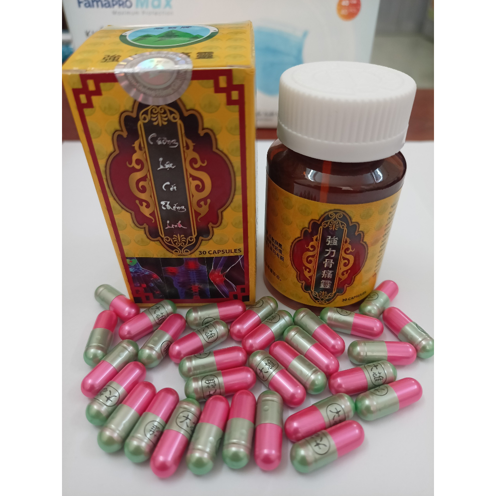 Cường lực cốt thống linh HÀNG CHÍNH HÃNG MALAYSIA lọ 30 viên, Hỗ trợ xương khớp Gút hiệu quả