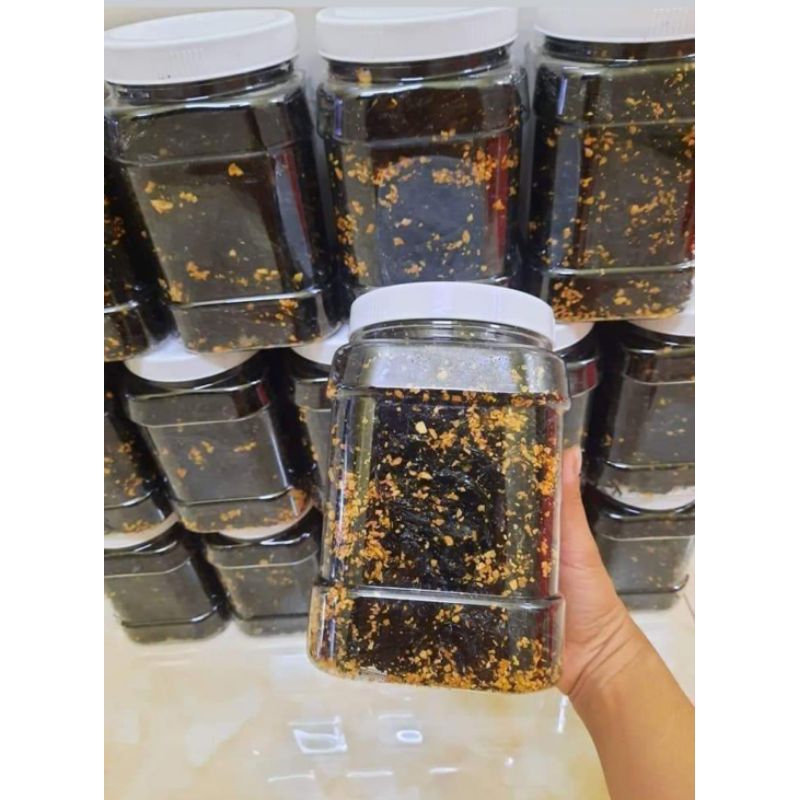 Rong biển sấy tỏi