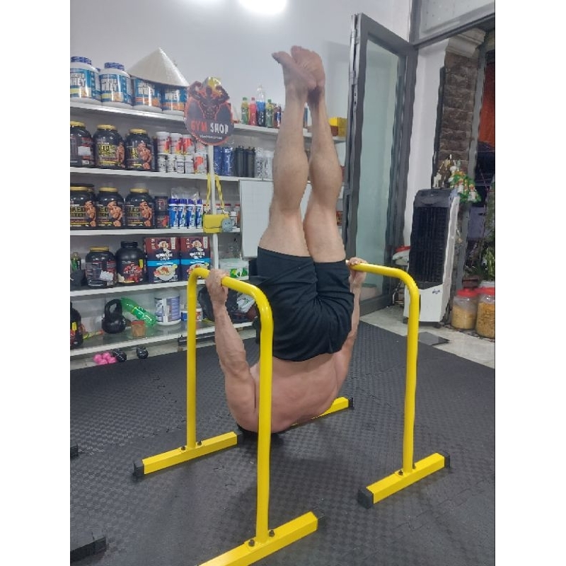 Parallettes XXL (cao 80 cm_ 90cm ) Calisthenics - Xà kép -_Hàng Chắc Chắn,sơn tĩnh điện cao cấp