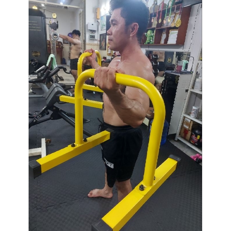 Parallettes  XL  Calisthenics - Xà kép_Khung chống đẩy - Hàng Siêu Chắc Chắn,sơn tĩnh điện