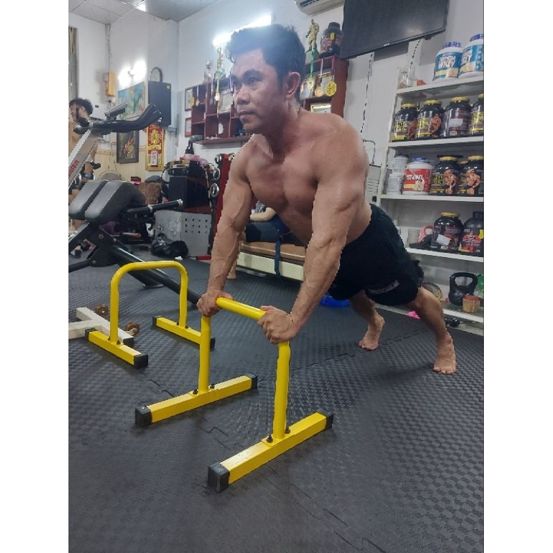 Parallettes  XL  Calisthenics - Xà kép_Khung chống đẩy - Hàng Siêu Chắc Chắn,sơn tĩnh điện