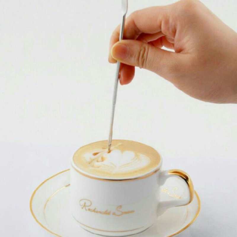 Bút Vẽ Latte Art Inox