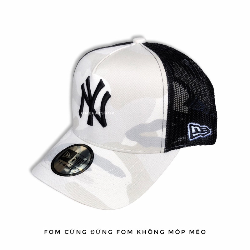 Nón lưỡi trai fom vuông camo lưới thoáng mát chất lượng cao