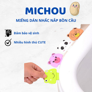 Dụng cụ mở nắp bồn cầu vệ sinh hình thú ngộ nghĩnh