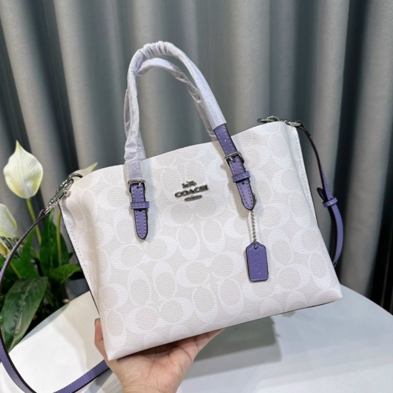 TÚI C0ACH MOLLIE TOTE 25 DA MỊN CỰC SANG