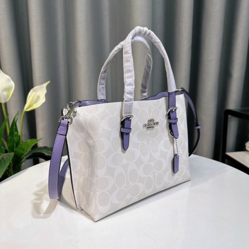 TÚI C0ACH MOLLIE TOTE 25 DA MỊN CỰC SANG