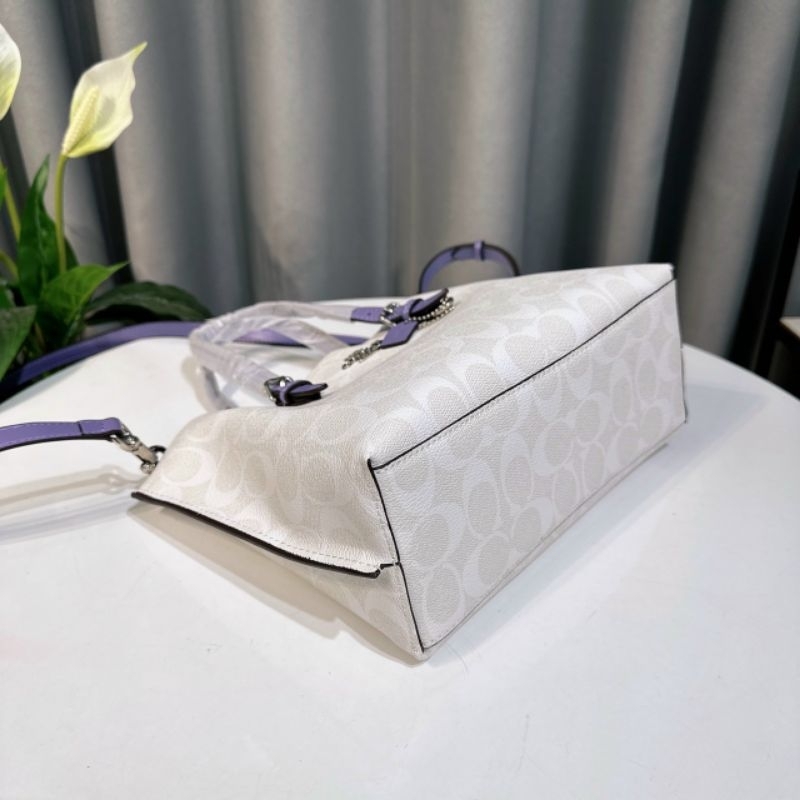 TÚI C0ACH MOLLIE TOTE 25 DA MỊN CỰC SANG