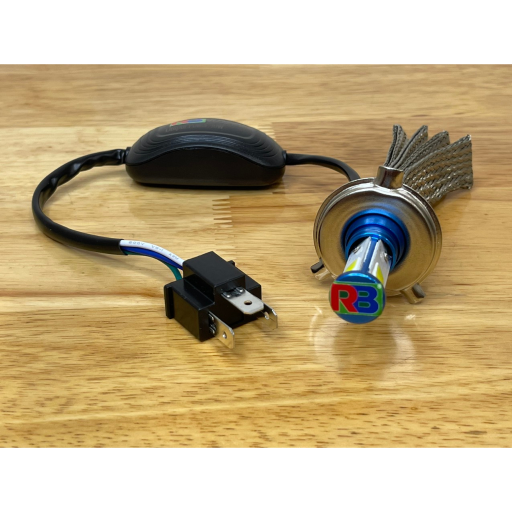 Đèn Pha Led 3 tim siêu sáng loại xịn dùng được điện máy và điện bình