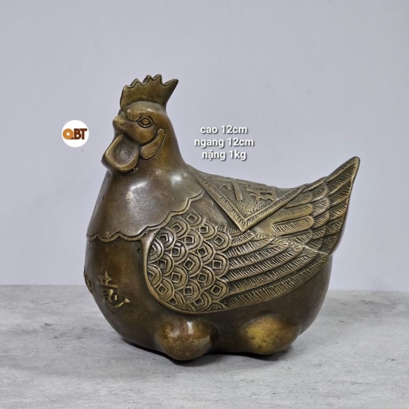 Gà mái đẻ trứng vàng - Dậu đắc lộc bằng đồng