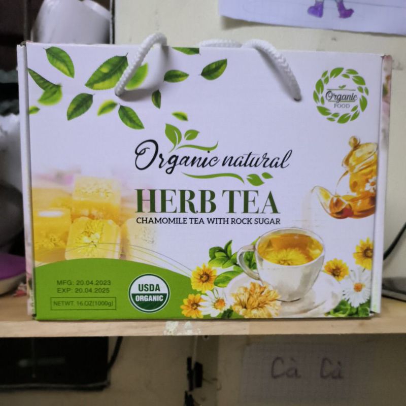 Trà hoa cúc đường phèn Herb
