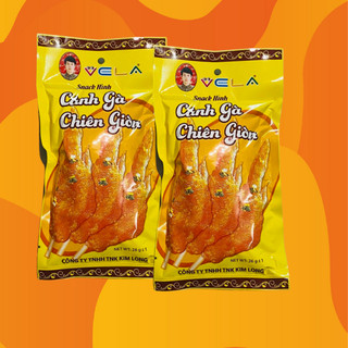 Bim bim snack cánh gà 10 gói chiên giòn ăn vặt cổng trường ngon giòn hấp dẫn