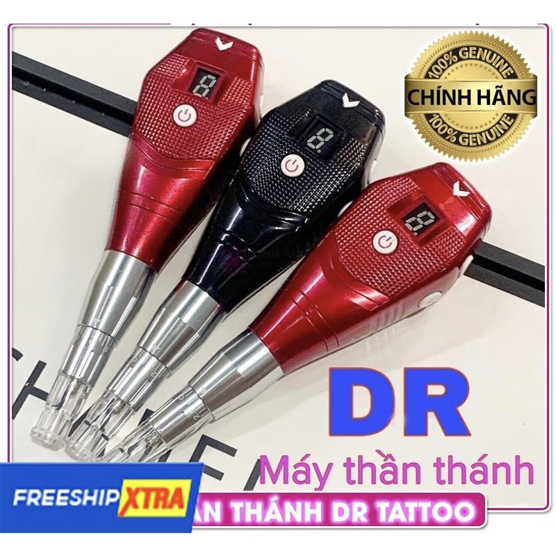 Máy dr tattoo máy phun xăm thần thánh thế hệ mới phun tạo hạt khắc sợi siêu nét