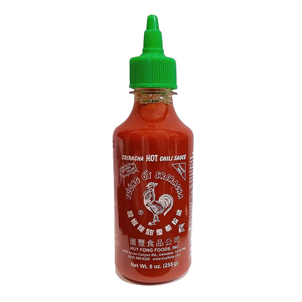 Tương ớt Huy Fong Sriracha 255-481-793g  ăn kiêng giảm cân - không calo , không gluten