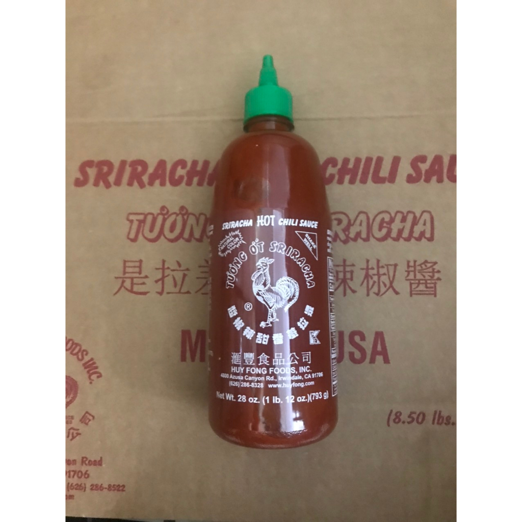 Tương ớt Huy Fong Sriracha 255-481-793g  ăn kiêng giảm cân - không calo , không gluten